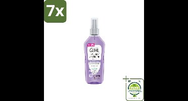 7 x Guhl - Spray - Hyaluron Verzorging - 150 ml - Grootverpakking - Haarspray - Hyaluronzuur - Hydratatie - Hittebescherming - Droog Haar