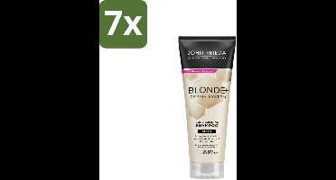 John Frieda – Shampoo – Blonde+ Repair Bond Building – Herstellend – 250 ml - Bulkverpakking - 7 stuks