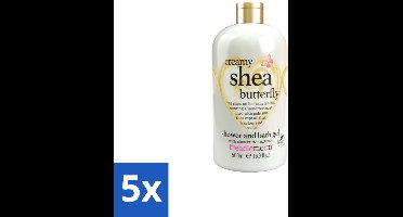 Treaclemoon – Bad- & Douchegel – Creamy Shea Butterfly – 500 ml - Bulkverpakking - 5 stuks