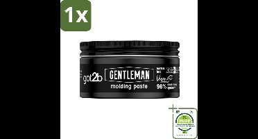 1 x Got2B - Molding Paste - Gentleman - 100 ml - Haarmodel - Stijlvolle Look - Natuurlijke Finish - Hold - Haartype