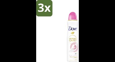 3 x Dove – Deodorant Spray – Beauty Finish – 150 ml - Anti-transpirant Spray - Beauty Finish - Deodorant Spray - Huidbescherming - Stralende Huid