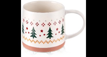 Mok Porselein 380 ml - Koffiemok - Theebeker - Koffie - Beker