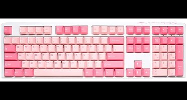 Ducky ONE 3 Gossamer Pink - Toetsenbord - full-size - US-layout - roze