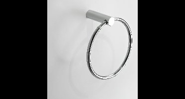 Wiesbaden Ida handdoekring chroom