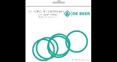 De Beer asbestvrije HD dichtingen 32x44x2.0mm - 1" - verpakking á 5 stuks - 153951988