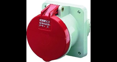 Mennekes CEE-contactdoos, aanbouw