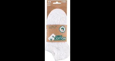 Apollo Sneakersokken Elastaan/Bio-katoen - 4-pack - Meerdere kleuren - 39-42