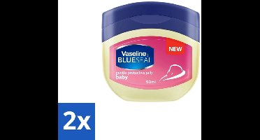2 x Vaseline Baby – Beschermende Jelly – Blue Seal Gentle Protective – 100 ml - Babyhuid Bescherming - Luieruitslag Voorkomen - Droge Huid Herstellen - Huidbarrière Beschermen - Vocht Behouden