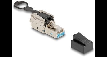 RJ45 Stecker feldkonfektionierbar Cat.6A mit Push und Pull Lasche - Network