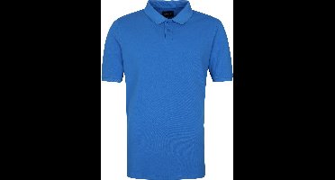 Suitable Respect Polo Pete Blauw - Maat L - Heren - Polo shirt Heren met Korte mouw