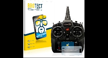 BROTECT - Screenprotector voor Spektrum DX9 - Folie Beschermfolie transparant 2 Stuks