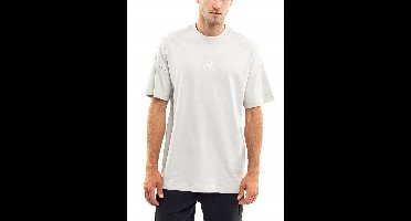 adidas Sportshirt Heren - Beige - Katoen