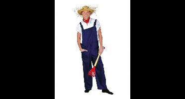 Blauwe party overalls