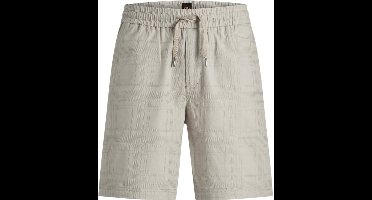 Boss Heren Korte Broek Grijs 50559371/070 Sandrew