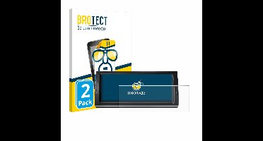 BROTECT - Screenprotector voor Xtrons PX1453BLHGS 10.25" - Folie Beschermfolie transparant 2 Stuks