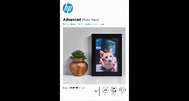 HP Fotopapier - 10x15cm / 250g/m / 25 vellen
