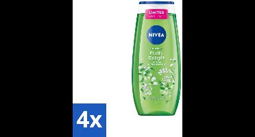 Nivea – Douchegel – Fruity Delight – 250 ml - Voordeelverpakking - 4 stuks