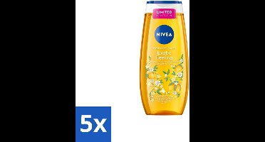 Nivea – Douchegel – Exotic Feeling – 250 ml - Bulkverpakking - 5 stuks
