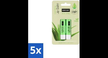 Sence – Lippenbalsem – Aloë Vera – Verzorgend - Bulkverpakking - 5 stuks