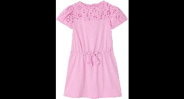 Vertbaudet Meisjesjurk met Engels borduursel