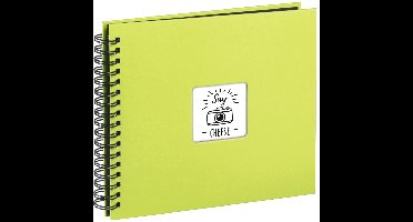 Spiraalalbum Fine Art 28x24/50 kiwi