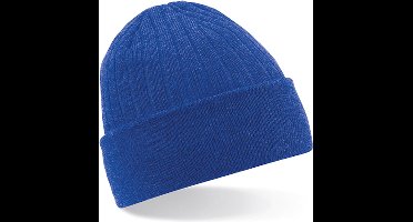 New Age Devi - Warme Thermo Ski Beanie - Blauw