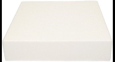 FunCakes Taart Dummy - Piepschuim Blok - Vierkant - 30x30x7 cm