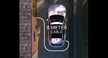 Blaupunkt P1PM2T2 Mobiel laadstation elektrische auto Type 2 16 A 3.7 kW