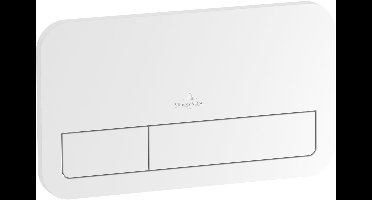 Villeroy & Boch Viconnect bedieningsplaat 253x145mm black matt