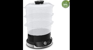 Core® Stoomkoker - Stoomkokers - Stoompan - Wit - 27cm x 31cm x 28cm