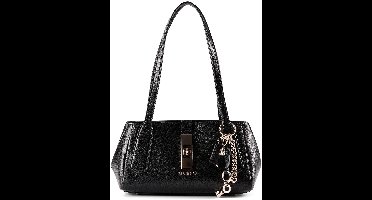 GUESS schoudertas Brooke Shoulder Satchel Bag Black zwart