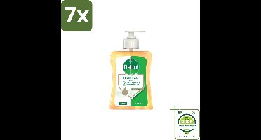 7 x Dettol Handzeep Original 250 ml - Grootverpakking - Handzeep - Hygiëne - Antibacterieel - Hydratatie - Huidverzorging