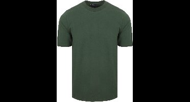 Suitable Respect T-shirt Hi Donkergroen - Maat S - Heren - Casual T-shirts