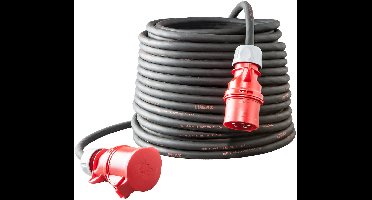 Cee Verlengsnoer 16A 5P 2,5Mm2 25M Neopr