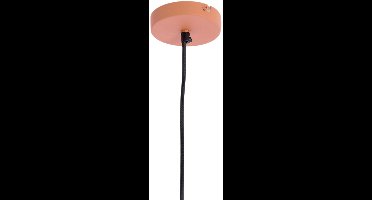 Light & Living Hanglamp Pasto - Roze - Ø31x38cm - - Hanglampen Eetkamer, Slaapkamer, Woonkamer