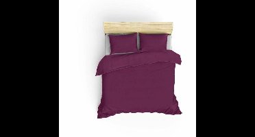 Dekbedovertrek set Paars Bed van 200 3 Onderdelen