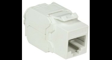Danicom CAT6a UTP Keystone Connector - Toolless - Wit