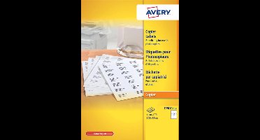Etiket avery dp010-100 105x58mm wit 1000stuks