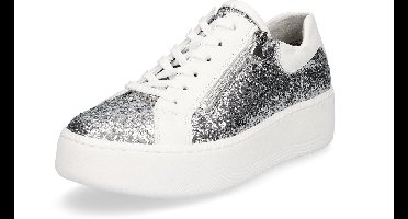Waldläufer dames sportschoenen Nicky zilver wit glitter 4