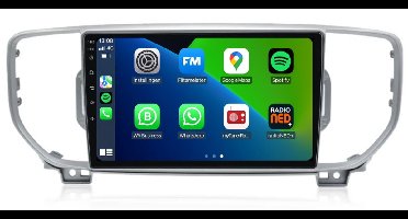 Carplay autoradio voor Kia Sportage | 2016 t/m 2019 | Android 13 | Draadloos Apple Carplay & Android Auto | 2GB + 32GB | 8-Core processor | Davilon | 2025 model | 2016 2017 2018 2019 | Bluetooth & Wifi