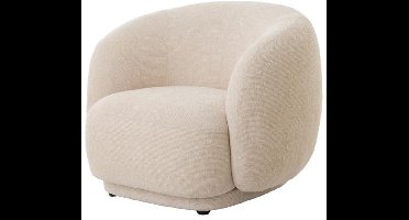 Light & Living Fauteuil Ovito - Crème