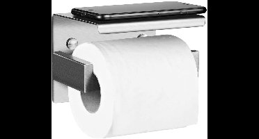 Boraboi® Roestvrijstalen zelfklevende toiletpapierhouder voor eenvoudige montage zonder boren in badkamer en keuken