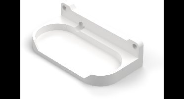 Wandhouder compatibel met Google Nest Hub (2e generatie) – Muurbeugel / wall mount – Wit – Standaard houder voor smart display