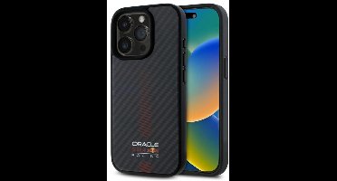 Red Bull Hoesje Voor Iphone 15 Pro Max 6.7 Hardcase Koolstofvezel Voor