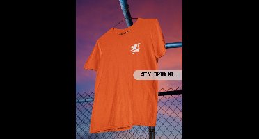 NETHERLANDS - Oranje T-shirt maat XL met opschrift NEDERLAND