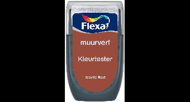 Flexa - Kleurtester Muurverf - Iconic Red - Mengverf - 30 Ml