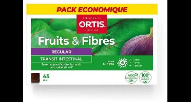 Ortis Fruit en Vezels Regular 45 Kauwtabletten
