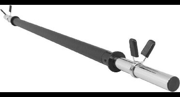 Gorilla Sports Aerobic Halterstang - Barbell - 130 cm - 30 mm - Incl. Veersluiting