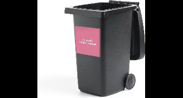 Container sticker Wij worden Grote zussen - Zussen - Grote zus - Quotes - Spreuken - 40x40 cm - Kliko sticker