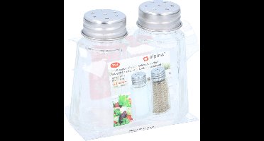 Alpina Peper en Zout setje van glas - Keukenartikelen